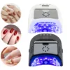 전문가용 충전식 네일 드라이어, 72W 24 비드 UV LED 젤 네일 램프, 선풍기 탈착식 바닥 3 타이머 스마트 센서 포함 4