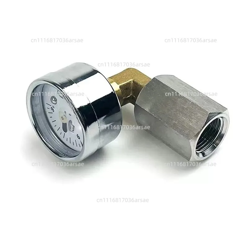Semi Automatic Coffee Machine Pressure Test Handle Pressure Gauge For  Extraction Repair Replacement Part