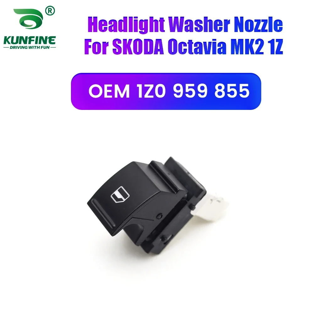 

Кнопка переключения окна автомобиля, передняя левая мощность, главное управление для SKODA Octavia MK2 1Z 2004-2013, номер детали. 1Z0 959 855