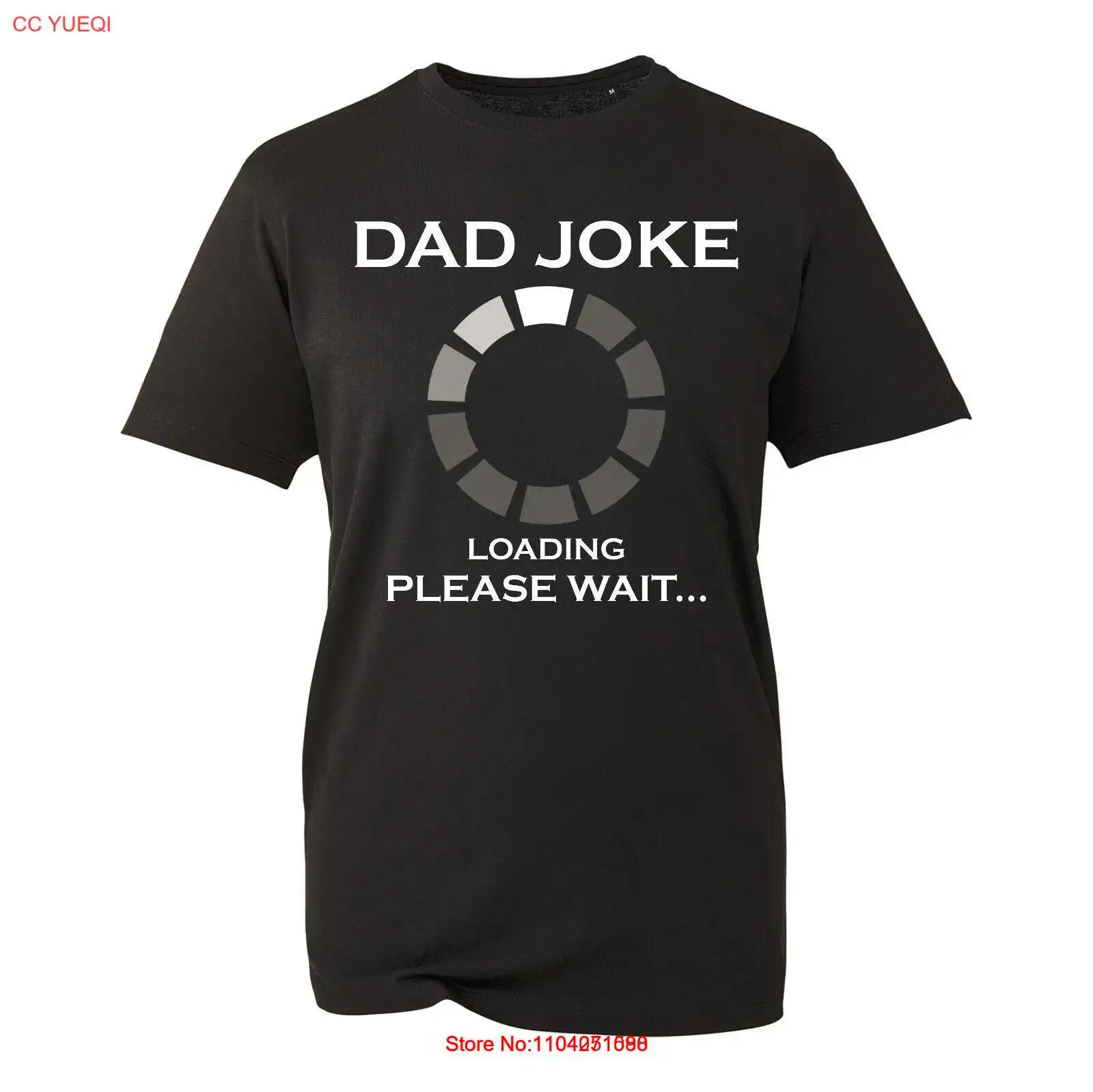 Mens Funny T-Shirt Dad Joke Loading Novelty Fathers Day Birthday Gift Tshirt Top