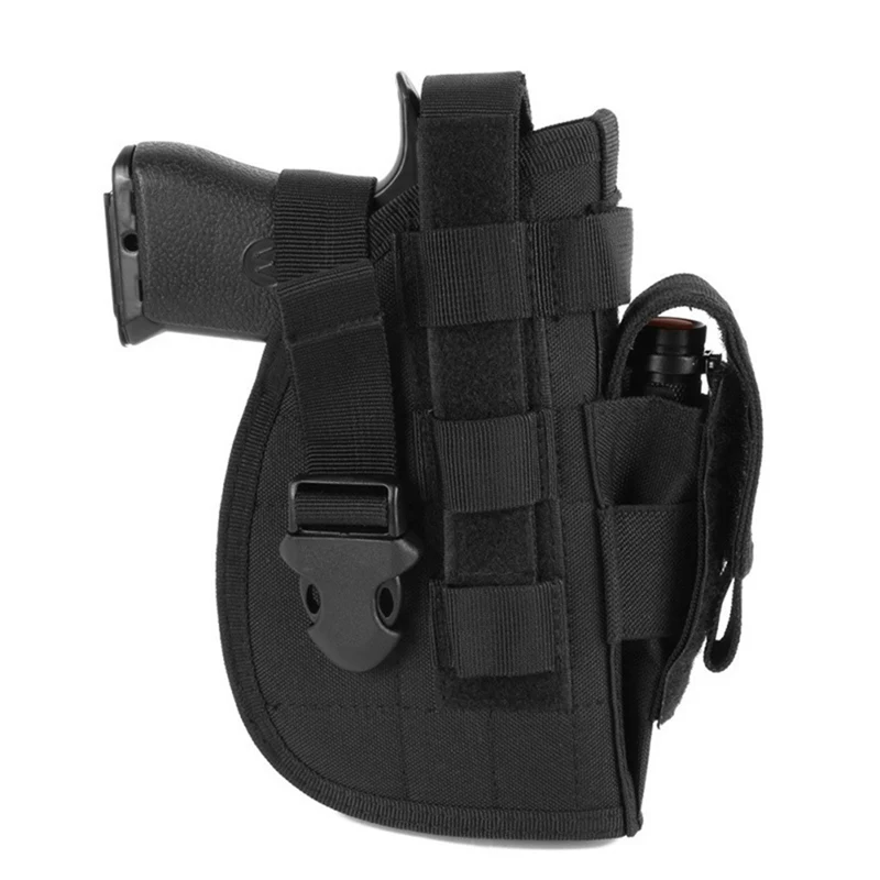 Invisible Small Pouch Gun Hook Concealed Gun Holster Right Left Waist Packs Tactical Storage Bags Hunting Handgun Carry Clips