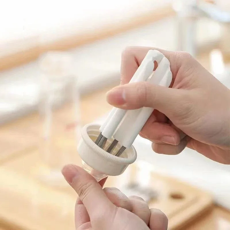 Multi-functional Flexible Mobile Phone Clean Fine Dust Cup Card Slot Earphone Cup Lid Groove Kitchen Cleaning Tool Shoe Helper
