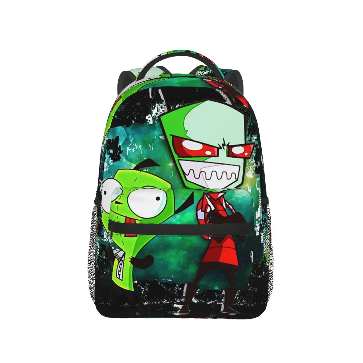 

Gir Invader Zim Anime Backpack Hot Sale Daypack Large Capacity Children BookBag School Bag Shoulder Bags for Men Women