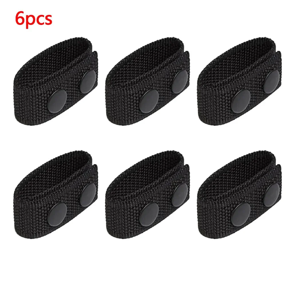 

6Pcs Multi Functional Tactical Belt Double Nylon Buckle Portable Belts Accessory Equipment Outdoor Sports Accessory Fixed Buckle