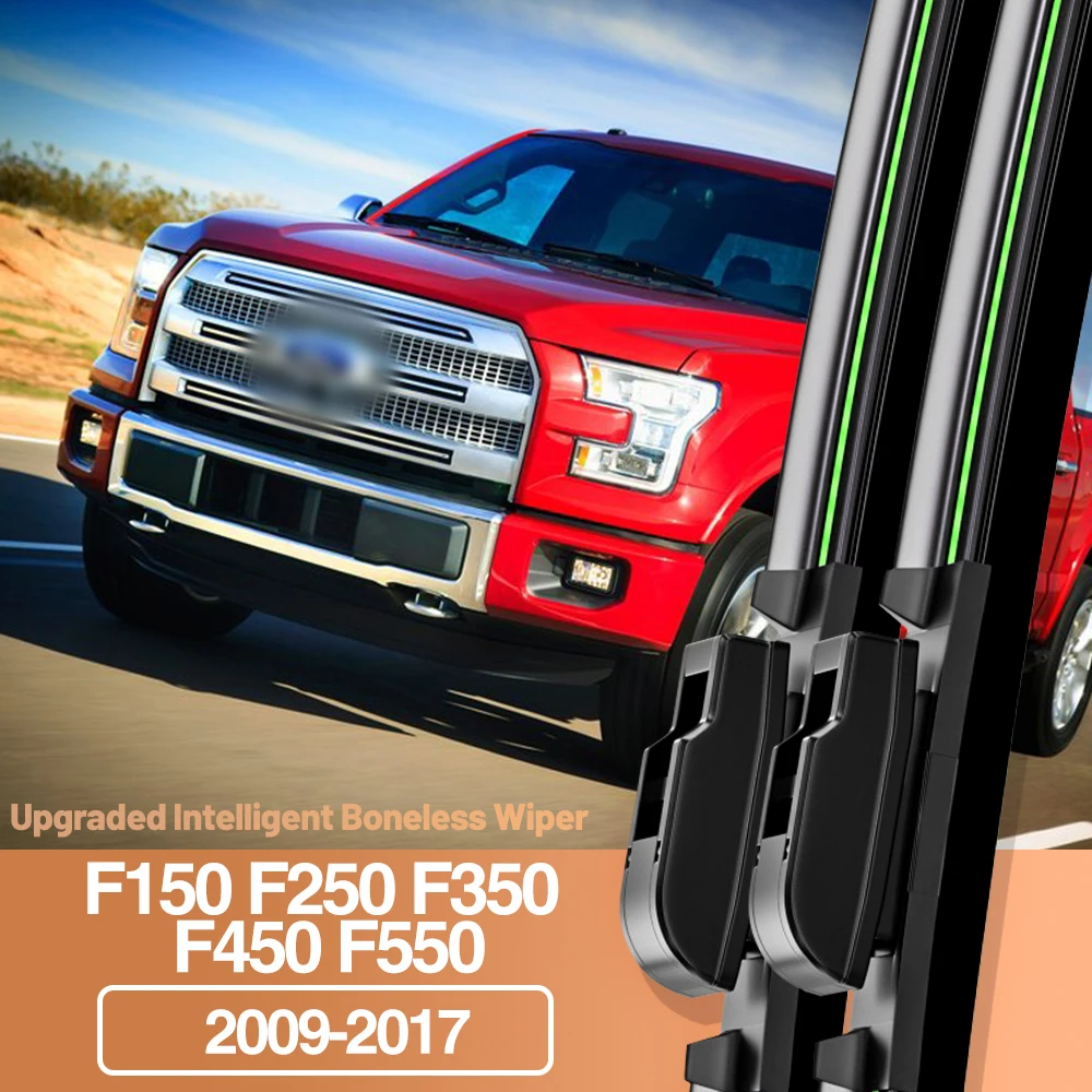 

2pcs For Ford F150 F250 F350 F450 F550 2009-2017 Front Windshield Wiper Blades Windscreen Window Accessories 2010 2013 2014 2016