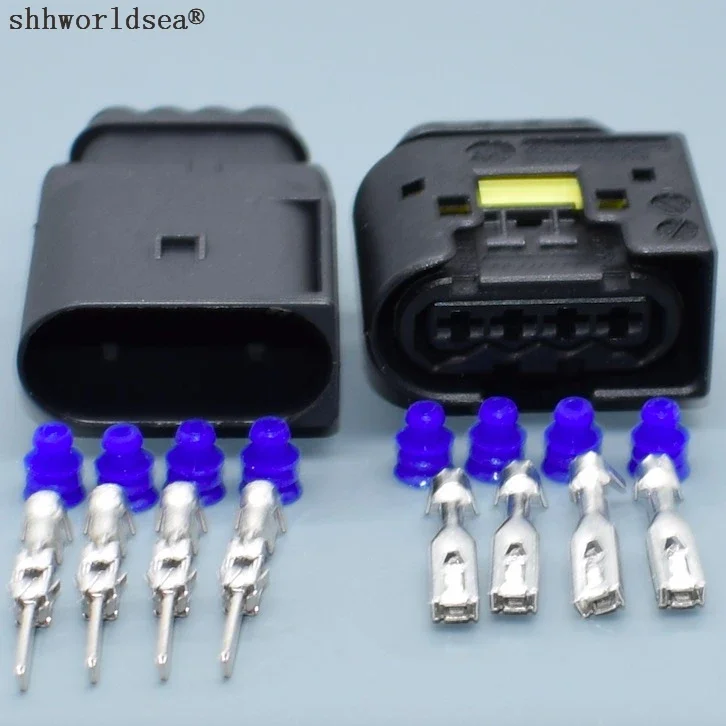 

Worldgolden 4-контактный 3,5 мм женский мужской корпус разъемы жгута проводов 1JBJ21 9441491 для BMW Benz 2E 0905229