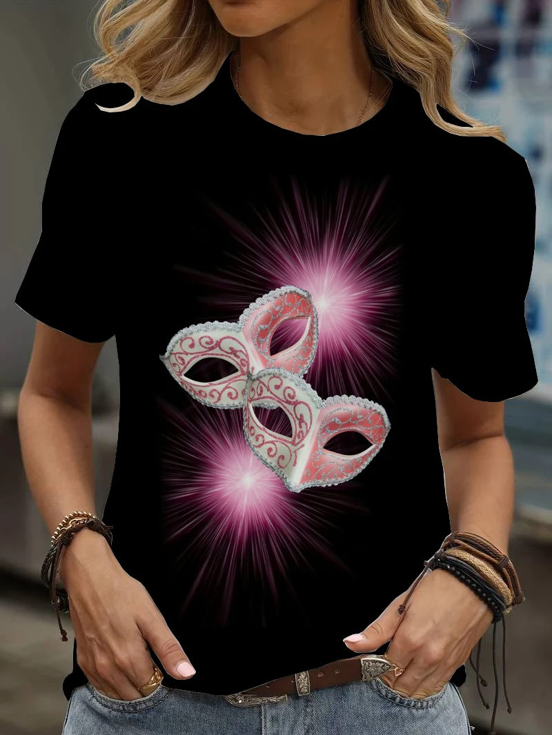 Summer Floral Butterfly 3D Print T-shirts Women Streetwear Casual Fashion Y2k Short Sleeve T Shirt O-neck Tees Tops Clothing