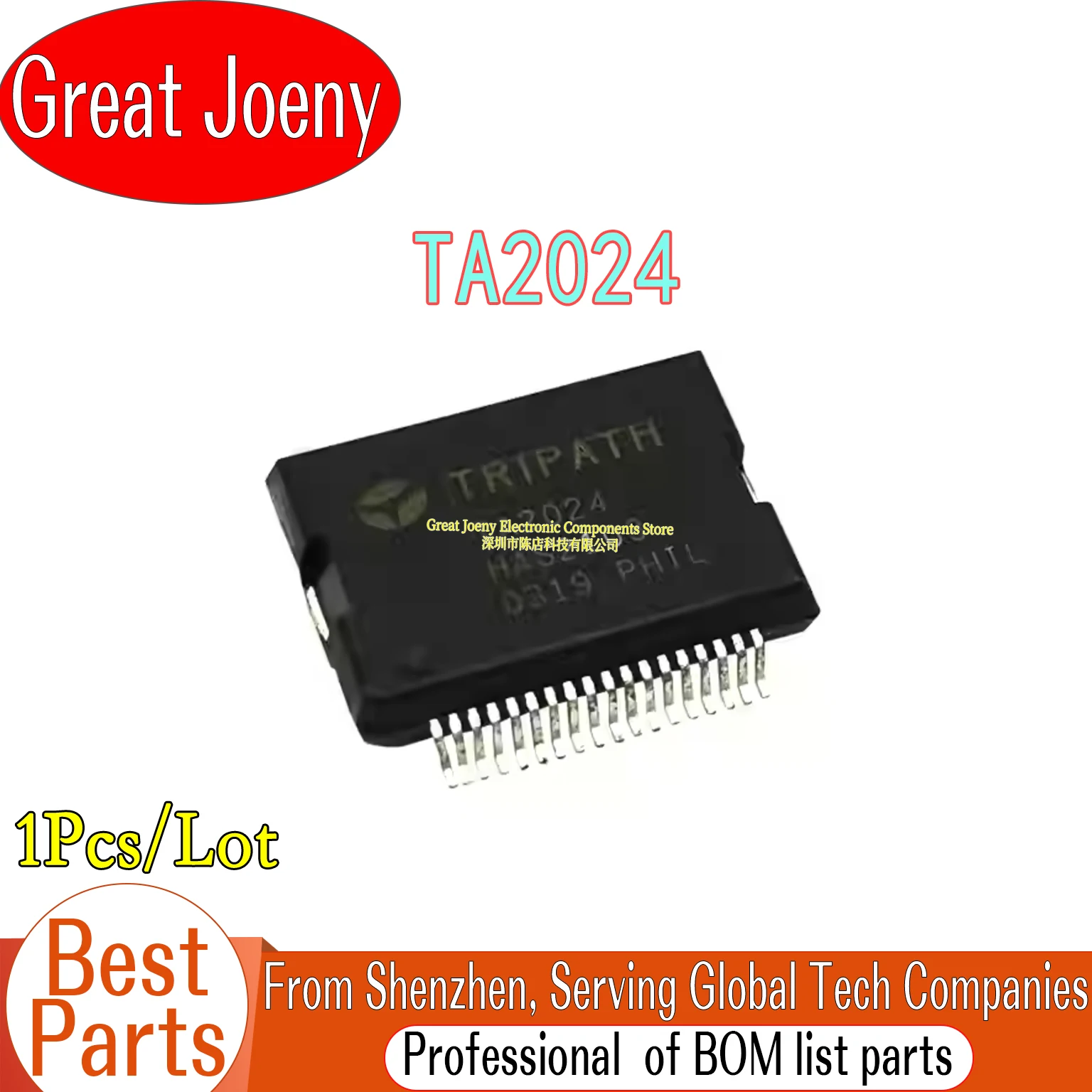 TA2024B TA2024C TA2024 IC Chipset HSSOP36