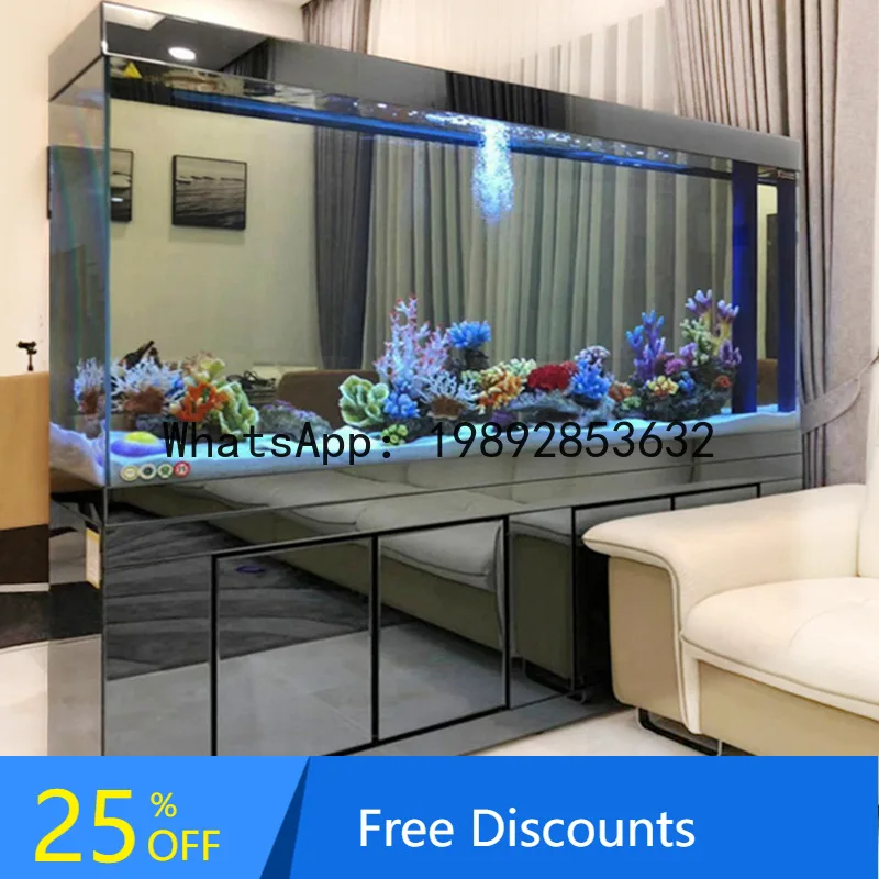 Yfy Floor Fish Tank… - image