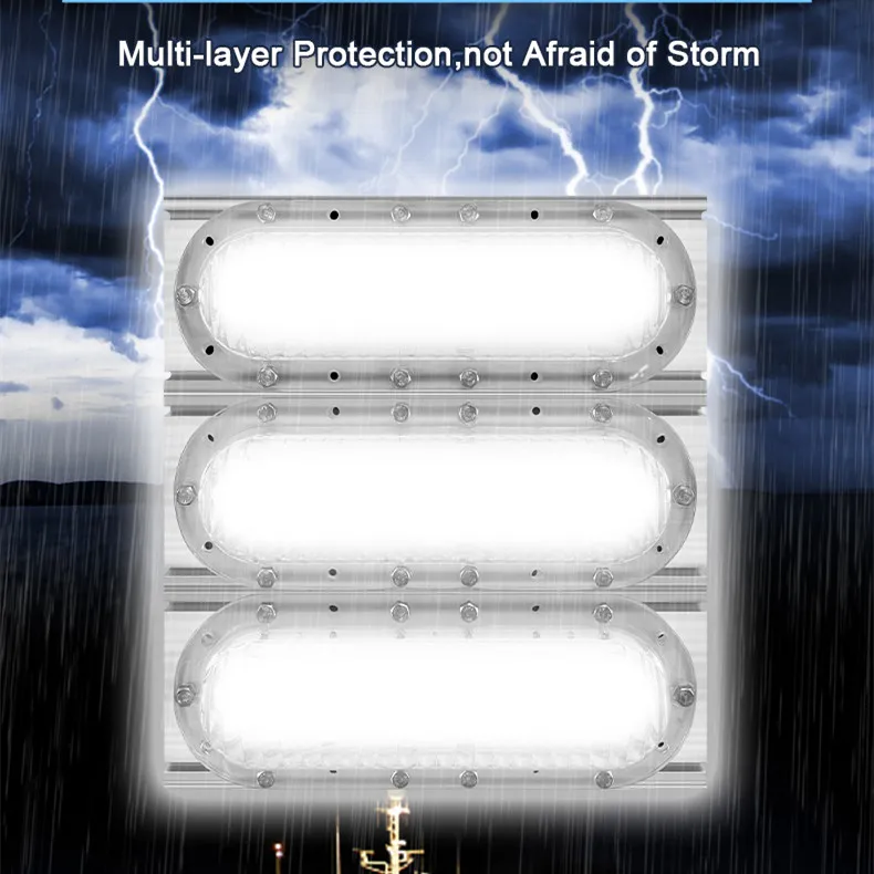 1200W 1000W Green  Ocean Boat Fishing Attract Squid Flood Lights Luring Fish Over Water Fishing Light Night Fishing Lights
