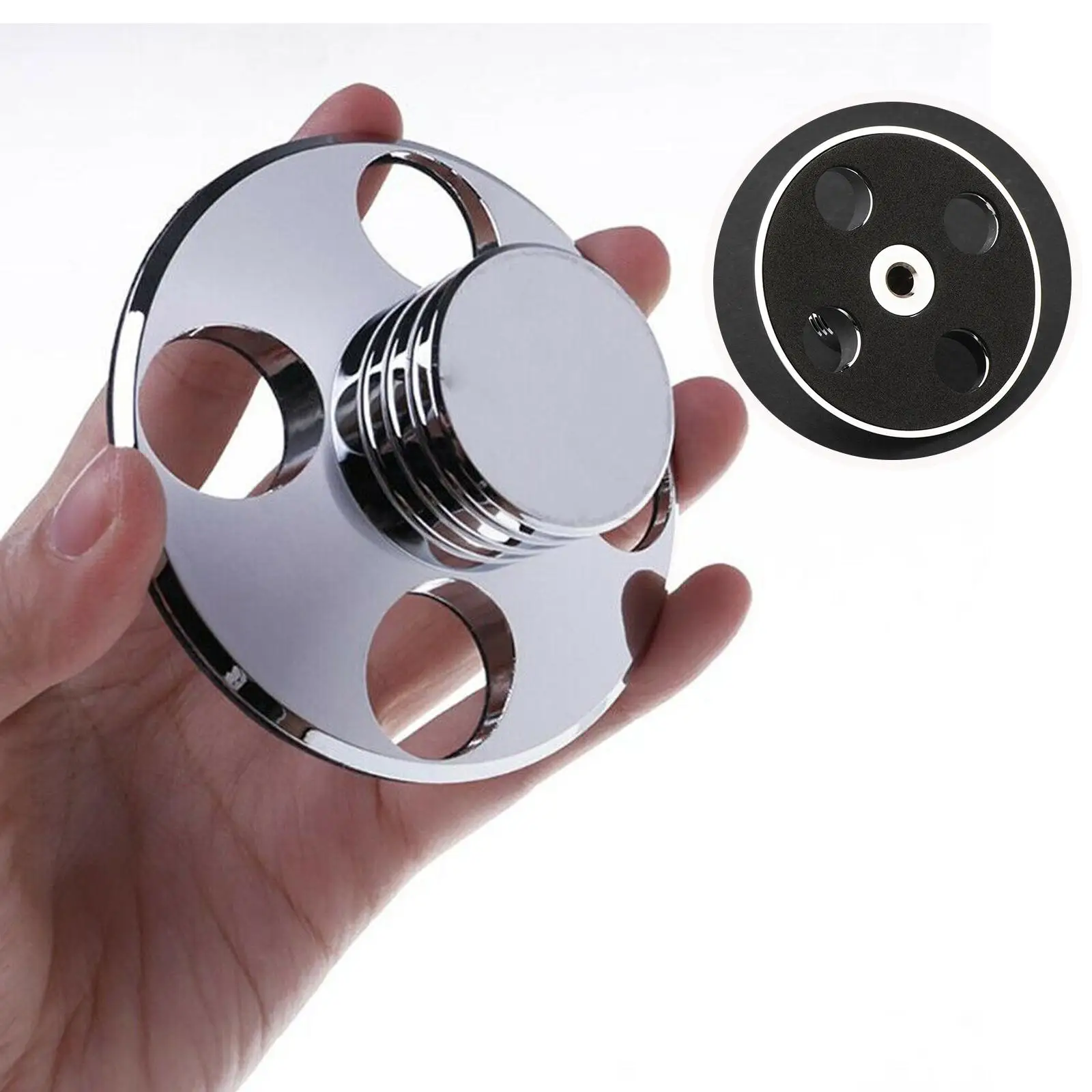 

Record Weight Audio Vinyl Turntable Record Clamp Record Weight Stabilizer Metal Disc Record Player Accessory Qua L2p3