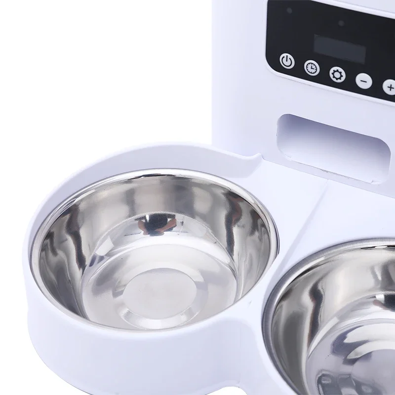 Automatic Feeder Unplugged Cat Large Capacity Self-service Dog Cat Food Feeding Machine Magic