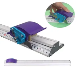 2023 For Kt Board Pvc Board Manual Cutting Ruler Aluminum Alloy Anti-skid Positioning Cutting Ruler Cutting Track Woodworking