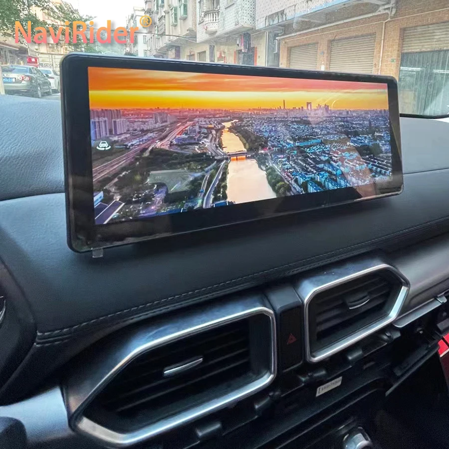 

For Mazda CX5 CX-5 CX8 2017 2018 2019 1920*720 QLED Android 13 Screen Multimedia Video Player CarPlay Car Radio Autoradio 128GB