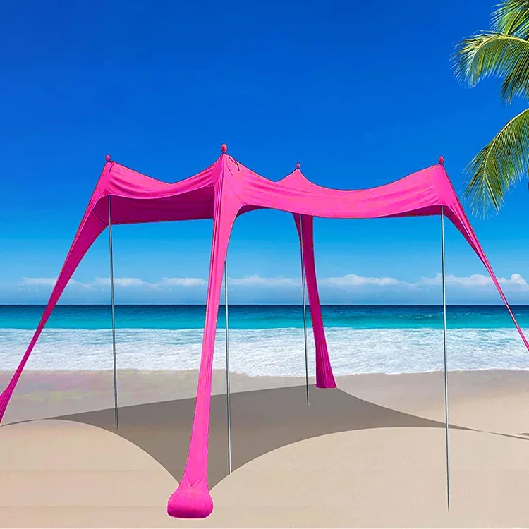 Portable Beach Tent Sun Shelter Portable Sun Shade Canopy Awning with Sandbag,tent for beach