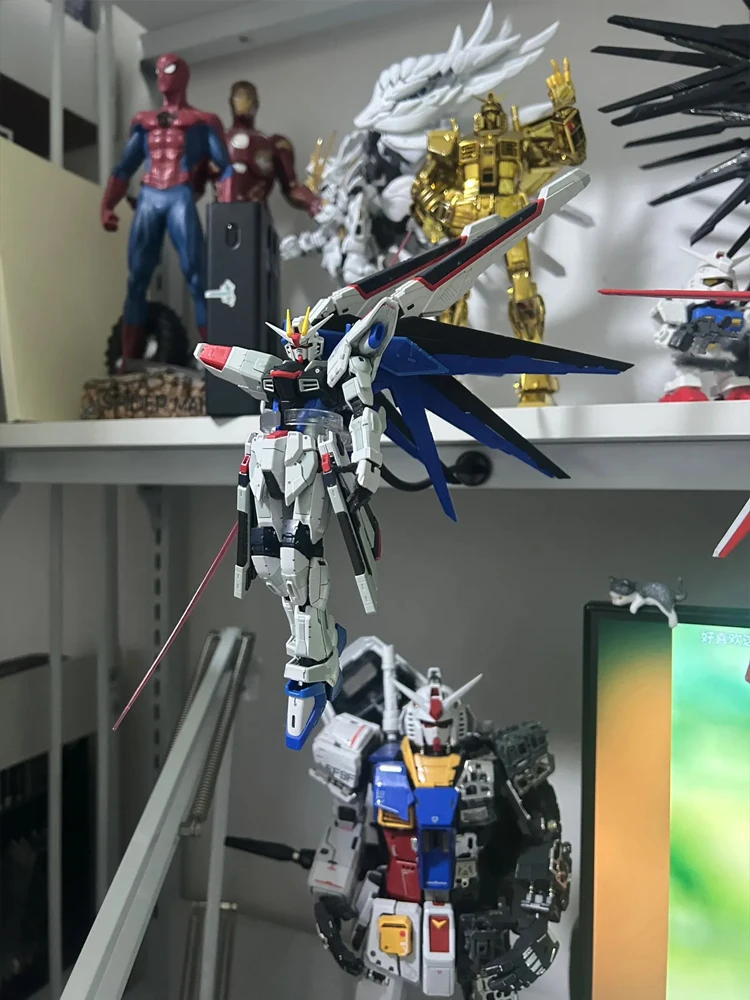 Magnetische Modellhalterung für HG RG Modelle, Kleiner Gundam-Modellbau-Displayständer im Maßstab 1/144 – Detail 9