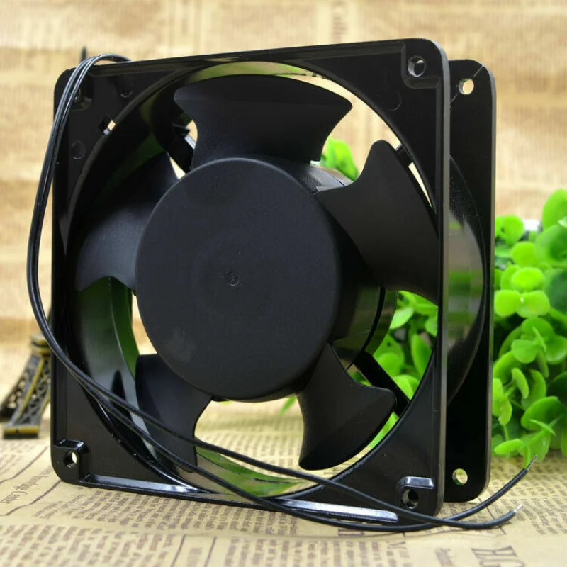 For COMMONWEALTH  FP-108-1S1BU Rotary Cooling Fan AC 220V 12038 12CM 2 Wire