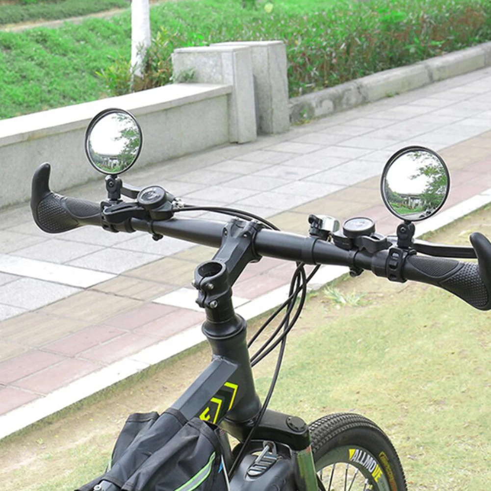 

Universal Bicycle Rearview Mirror Adjustable Wide Angle Cycling Handlebar Convex Rear View Mirrors for MTB Road Bike Accessories