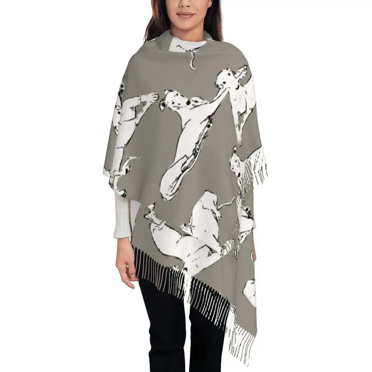 Relaxing Greyhound Whippet Sca - Pashmina Wrap Large avis et prix
