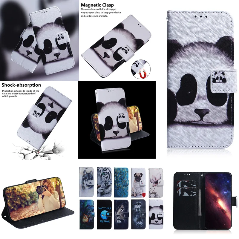 

Раскрашенный кожаный магнитный флип-чехол для телефона Google Pixel 4 5 6 6A 8 8A 9 7 7A Pro Pixel 9 Pro 3A xl