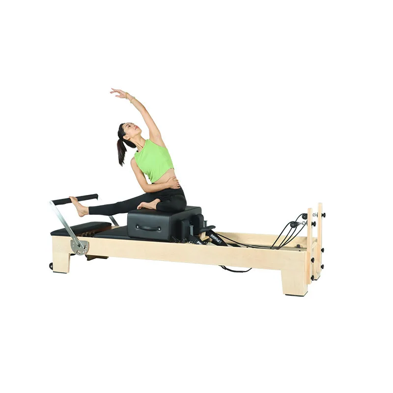 Household maple pilates large equipment core bed, yoga studio spine correction training equipment commercial