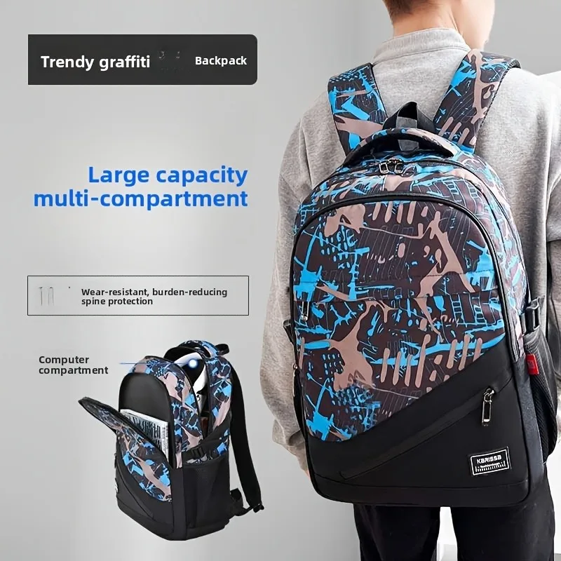 large-capacity-schoolbag-lightweight-universal-leisure-backpack-college-travel-bag-starry-sky-bag-kawaii-student-shoulders-bag