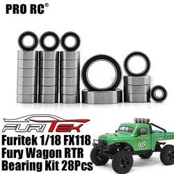For Furitek 1/18 FX118 Fury Wagon Sealed Bearings Kit Upgrade Parts (28 pcs) FUR-2422