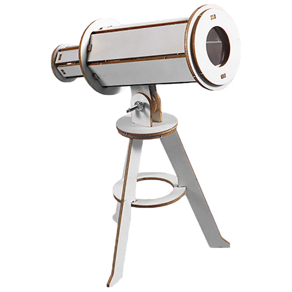 لتقوم بها بنفسك تلسكوب الحرفية الإبداعية للأطفال التعليم العلوم تجربة عدة أداة تعلم علم الفلك الخشبي للمدرسة لعبة تلسكوب ذاتية الصنع