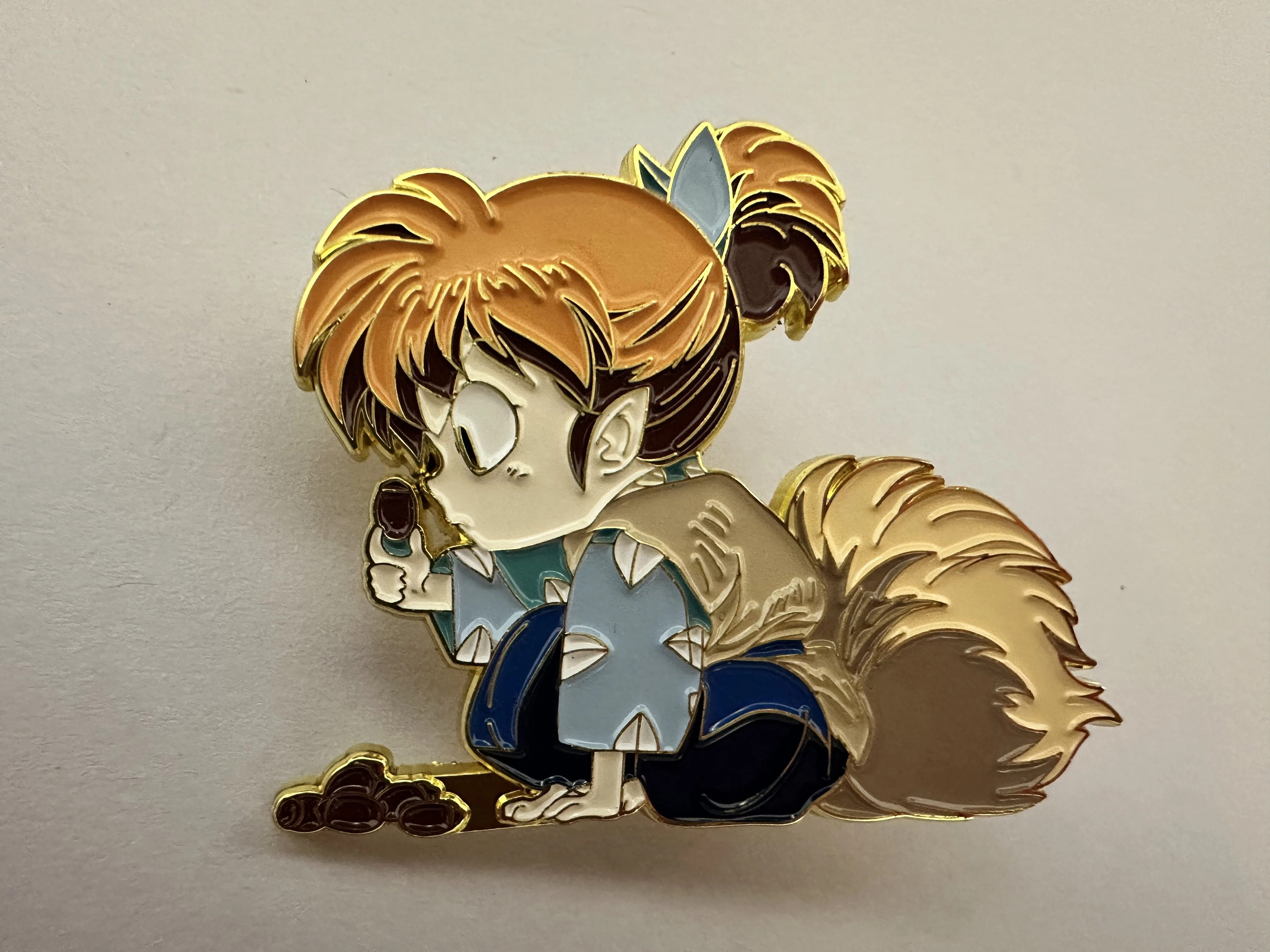 Inuyasha Kagome Sesshoumaru Soft Enamel Metal Badge Button Brooch Pins Collection Medal Pendant Souvenir Gift