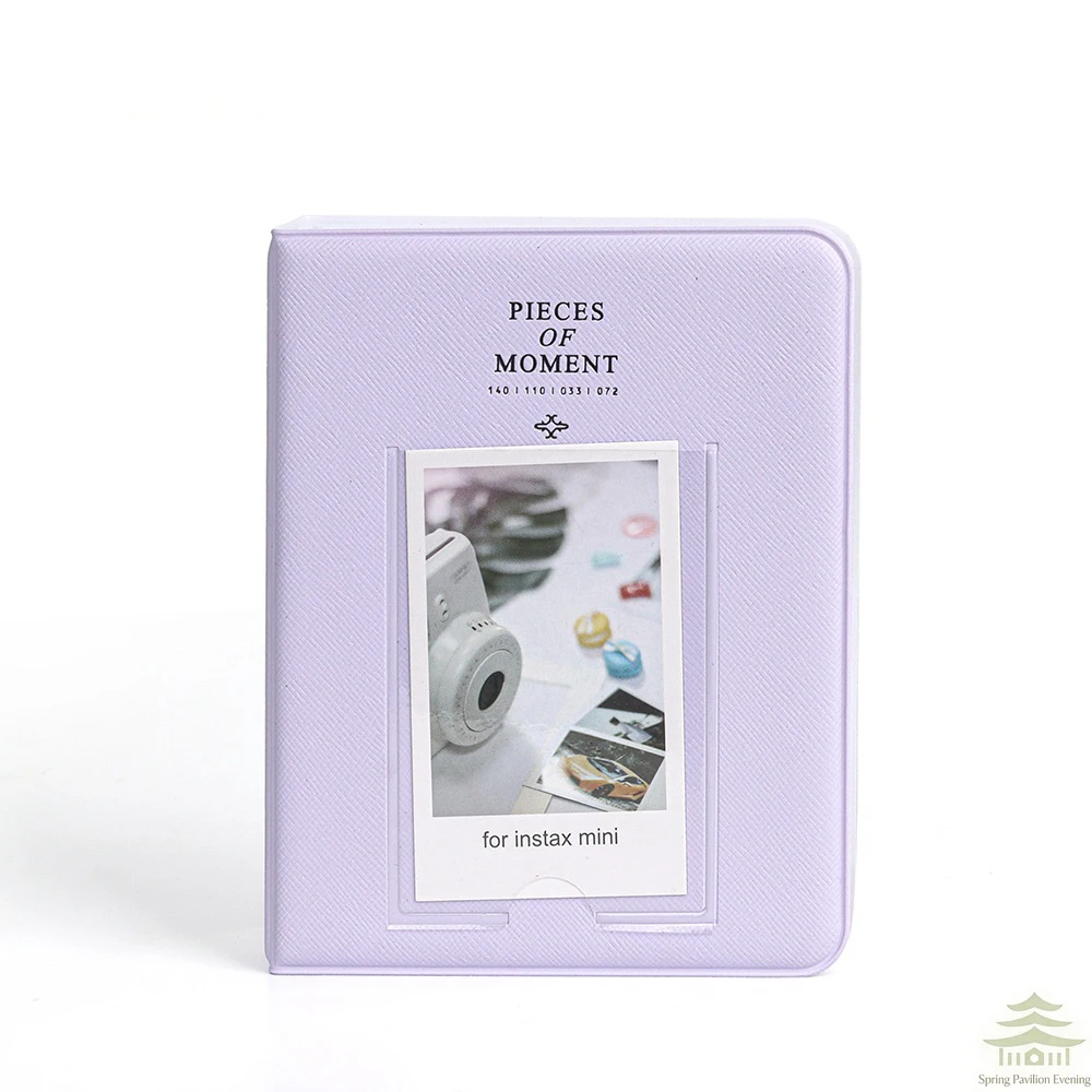Álbum de fotos com 64 bolsos para fujifilm instax mini 12/11/9, álbum de fotos de casamento para polaroid, mini álbum de fotos instantâneas
