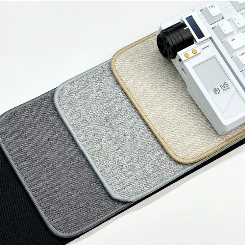 Linen-cotton Keyboard Pad Customized HIFI Thickened Shock-absorbing Noise Reducing Typing Mute Mechanical Keyboard Accessories