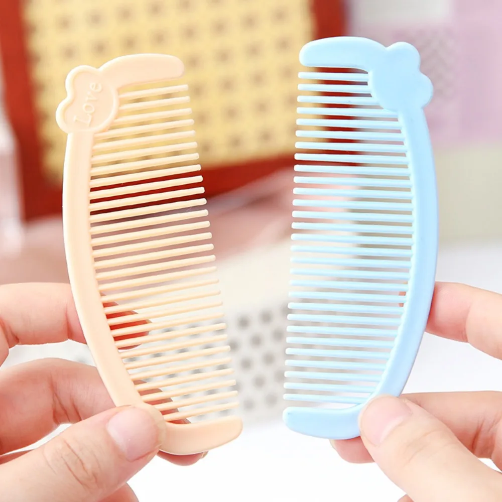 Hairdressing Comb Hair Care Mini Comb Love Smooth Cute Hair Comb Plastic Small Kids Hair Brush Little Girl