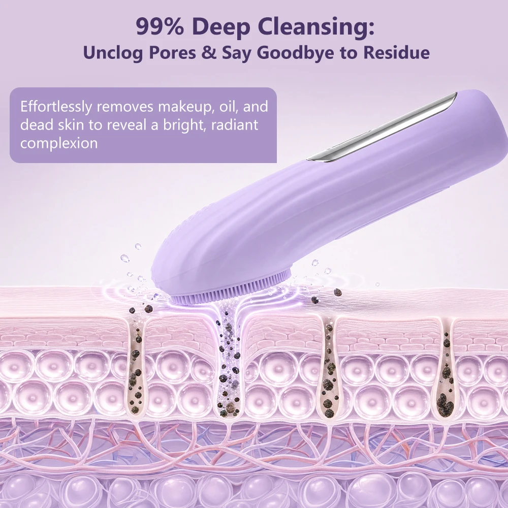 فرشاة تنظيف الوجه الكهربائية م - مراجعة Electric Face Cleanser Brush وسعره