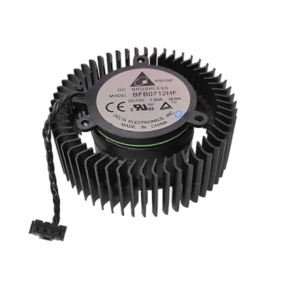 New For Delta BFB0712HF 65mm 12V 1.8A For NVIDIA GTX Titan GTX980 980Ti Graphics Card 4Wire