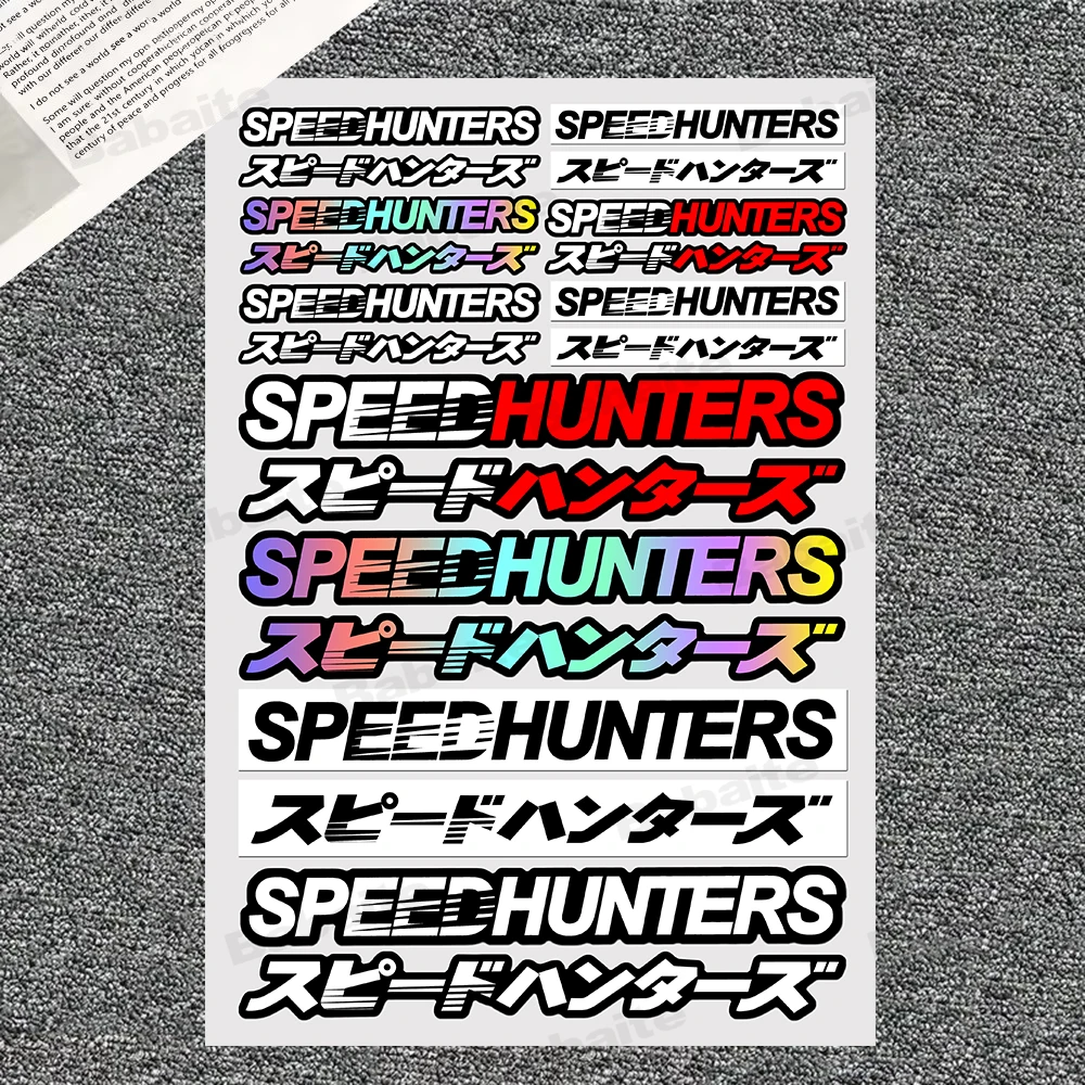 

Автомобильная наклейка Охотники, авто окно, боковое украшение для кузова, водонепроницаемый гоночный шлем, украшение для скутера, виниловые наклейки