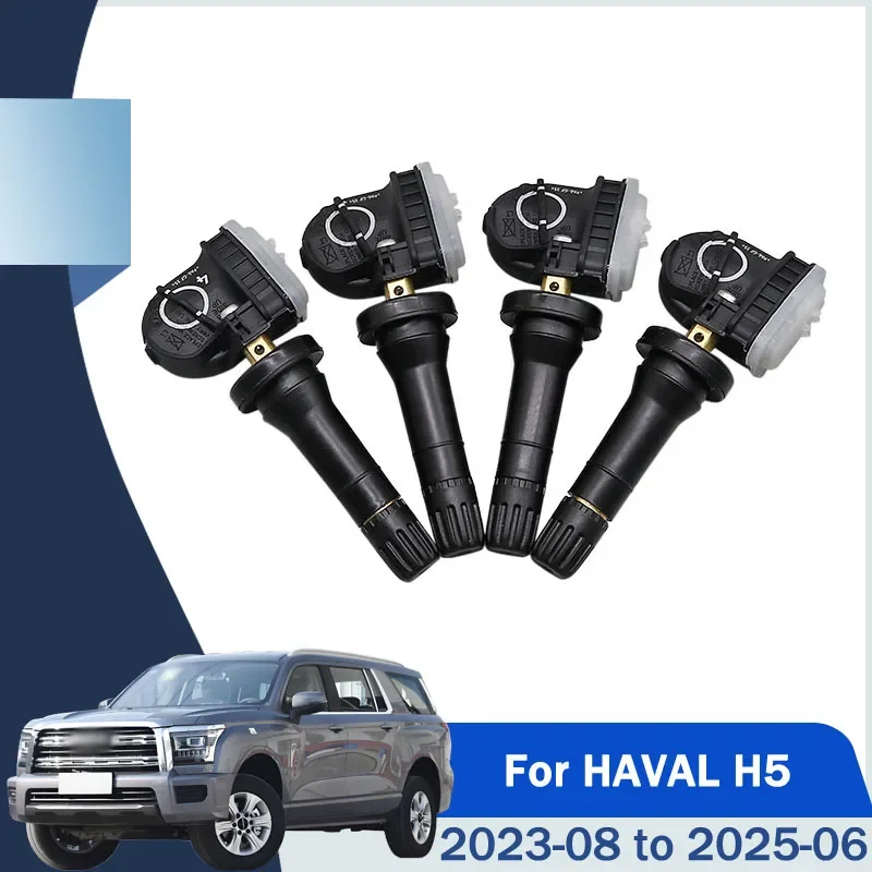 4PCS TPMS Tire Pressure Monitoring Sensor 433MHZ 3641100XKV3AA For HAVAL Dargo H7 H5 H6 H9 Raptor Cool Dog F7 XiaoLong MAX