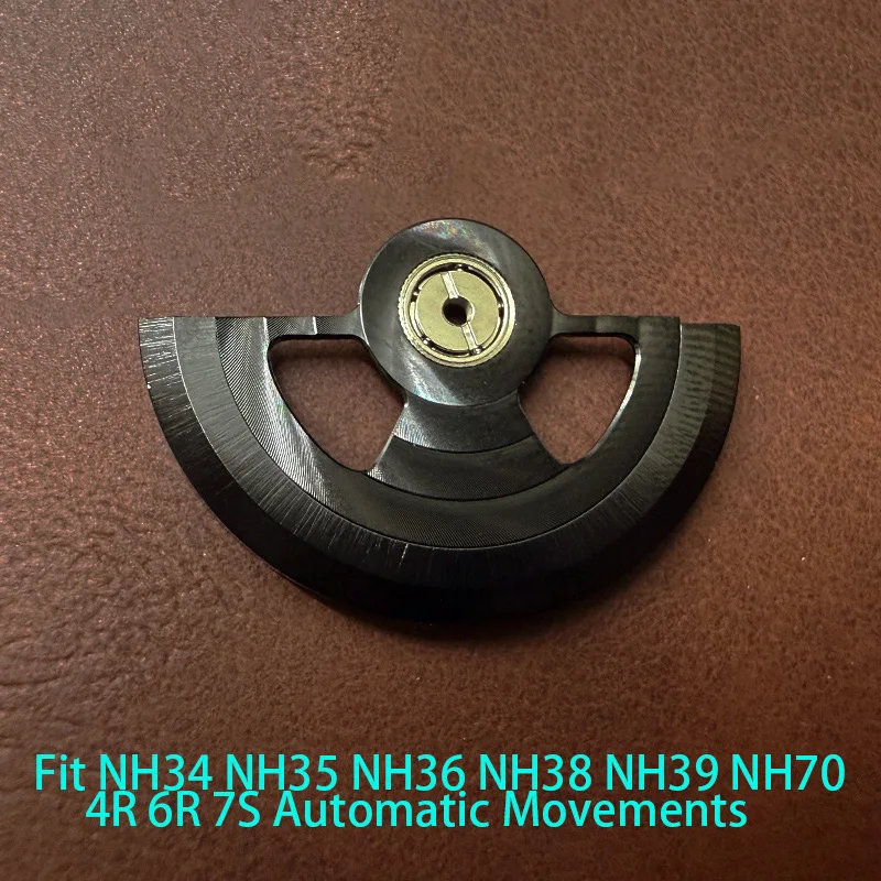 Mod NH35 Mechanisch uurwerk Automatische hamerrotor Past voor NH34 NH35 NH36 NH38 NH39 NH70 4R 6R 7S Beweging Horlogeonderdelen