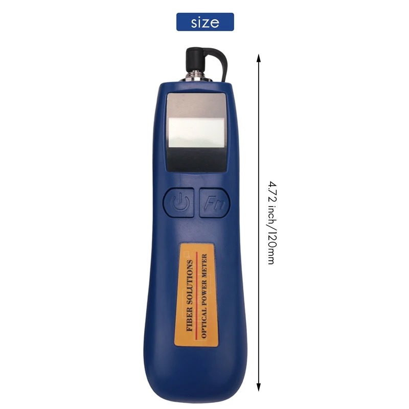 A48R-6 Wavelengths Mini Optical Power Meter Tester -50 To 26 Optical Fiber Tester Optical Work Rate Meter Handheld FTTH