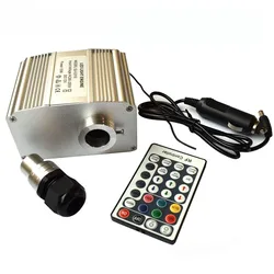 Twinkle CREE RGBW LED 일루미네이터, 10W 광섬유 스타 천장 조명 엔진, 자동차 천장 광섬유 광원 엔진, 1X