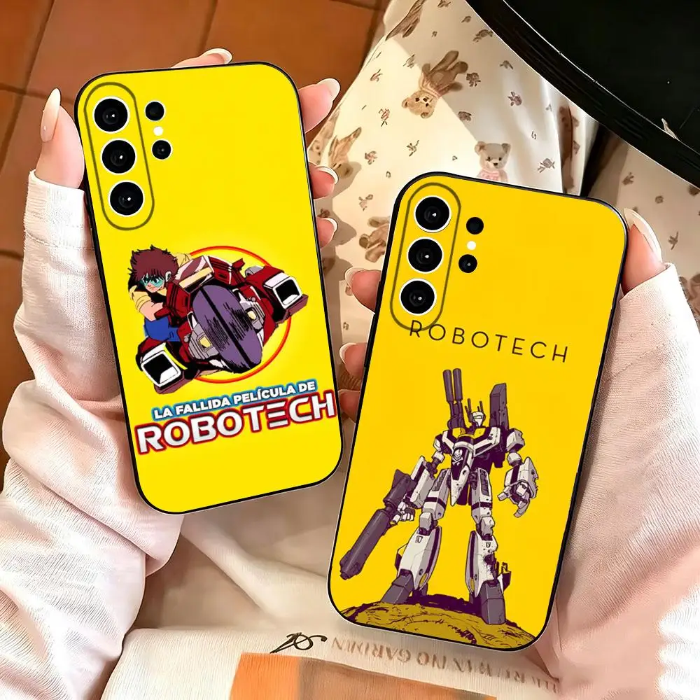 Robotech Robert Macross-S Phone Case Phone Case For Samsung S26 S25 S24 S23 FE Plus Ultra A57 A37 A27 A17 A16 A26 A15 A55 A14 Bl