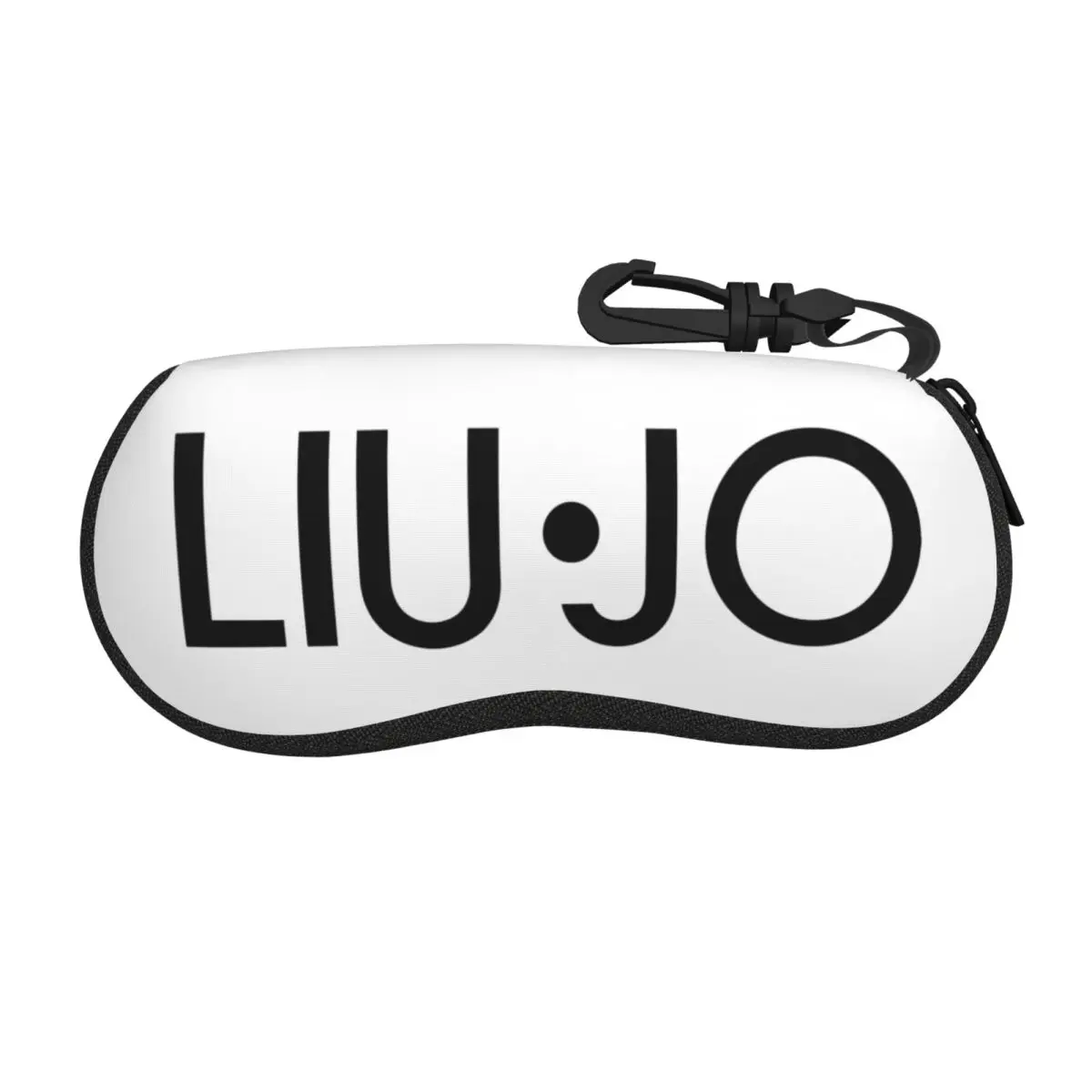 Custom Liu Jos Logo Sunglasses Soft Case Neoprene Zipper Shell Eyeglass Case Protective Box For Glasses