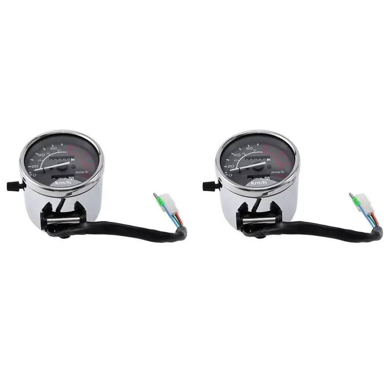 

Firmly 2X Motorcycle Instrument Cluster For Honda Steed VT VLX 400 600 Rebel CA250 CMX250 1996-2011 Gauges Speedometer Odometer