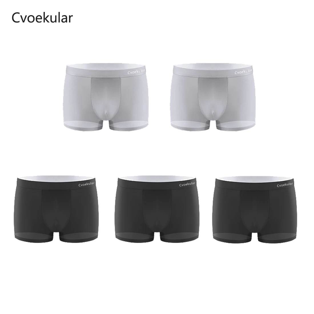 Cvoekular Man Boxer Ice Silk Lingerie Underpants Sous Vetement Homme Calzoncillos Shorts Pantie Bokserki Meskie Underwaer