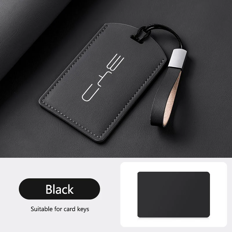 

For BYD Atto3 Yuan Tang EV Han Qin Song Plus DMi Dolphin S7 S6 L3 M6 F3 F0 Leather Car NFC Card Samrt Key Case Cover Keychain