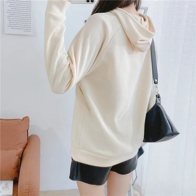 Autumn Moms New Winter Pregnancy Photoshoot Shirt For Pregnant Women Breastfeeding Hoodie Sweater Maternity Tops Nursing Clothes