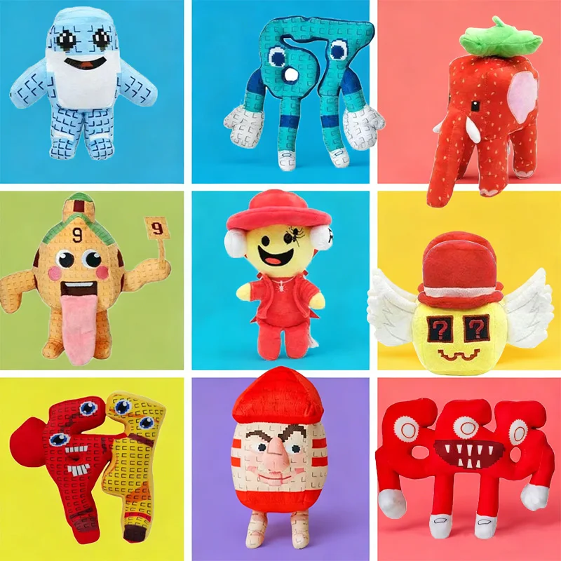 سرقة دمية قطيفة من Brainrot سرقة لعبة Brainrot 67 Plushies 67 Brainrots كرسي Brainrot الإيطالي ألعاب ناعمة من القطيفة هدايا عيد الميلاد