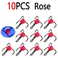 10 rosas