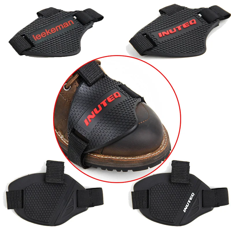 Motorcycle Shift Gear Lever Pedal Rubber Cover Shoe Protector Foot Peg Toe Gel Universal Rubber Boot Protector Shifter Guard