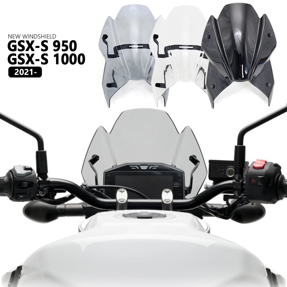 

For SUZUKI GSX-S950 GSX-S1000 GSX-S 950 GSXS 1000 Windshield Windscreen Motorcycle Accessories Wind Deflector 2021 2022 2023