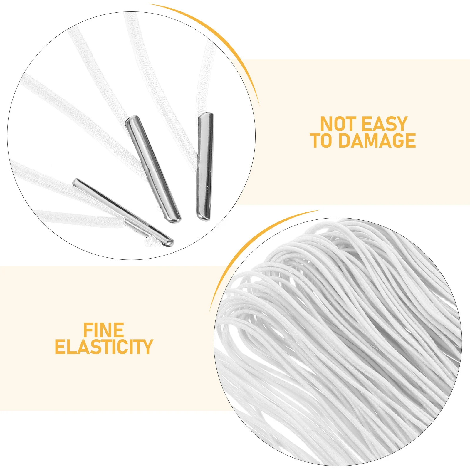 100 قطعة الحبل المرن قفل معدني 4.9 1.5 مللي متر حبل مطاطي الفرقة كتاب ملزمة القائمة يغطي شارات المشاريع الحرفية قناع ذاتي الصنع #6